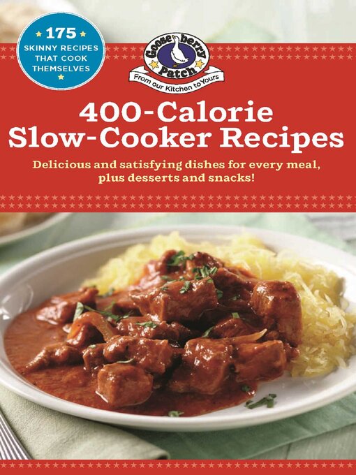 Title details for 400 Calorie Slow-Cooker Recipes by Gooseberry Patch - Available